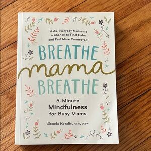 Breathe Mama Breathe mindfulness Book by Shonda Moralis